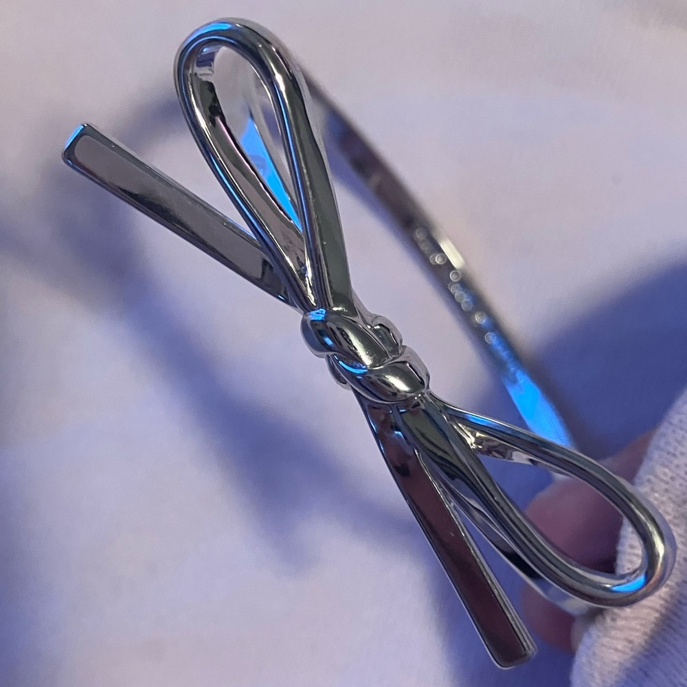 kate spade bow bangle and spade bangle